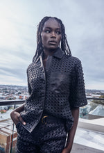 Load image into Gallery viewer, Macrame Leather Shirt
