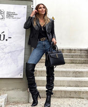 Load image into Gallery viewer, Claudia Blazer Leather