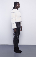 Load image into Gallery viewer, Kate Cropped Faux Fur Coat
