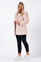Load image into Gallery viewer, Long Faux Fur Coat in Aspen